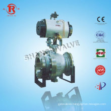 pneumatic emergency shut ball valve